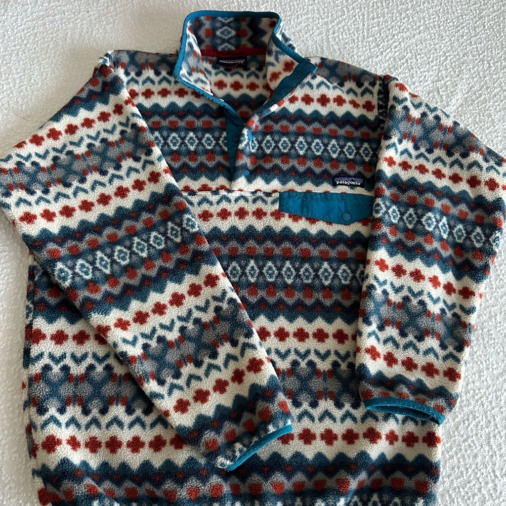 Patagonia Men's Multicolor Patterned Sweater